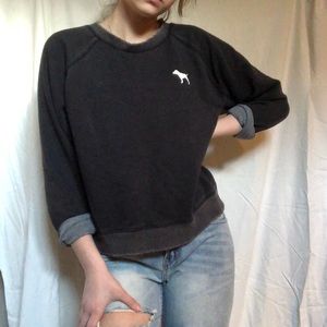 VICTORIAS SECRET PINK black sweater
